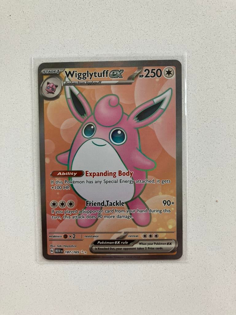 Wigglytuff ex ( MEW 187), Ophalen of Verzenden, Nieuw