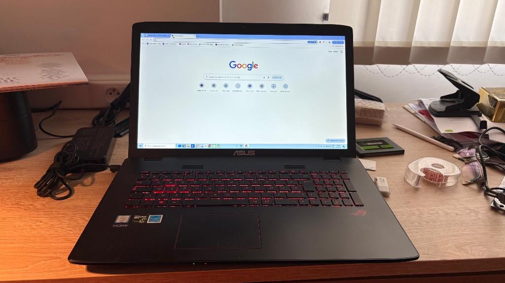 Portable ASUS GL752VW, Informatique & Logiciels, 17 pouces ou plus, ASUS, Comme neuf, Enlèvement
