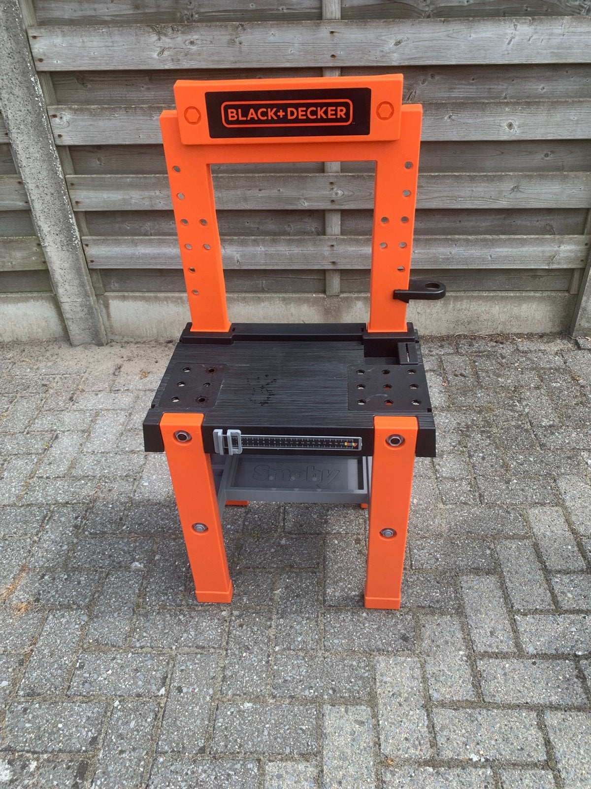 Black + Decker plastic werktafel kinderen, Ophalen, Gebruikt, Bouwen