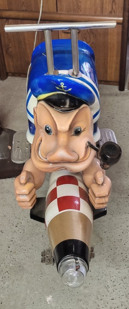 Popeye de Manege, Enlèvement