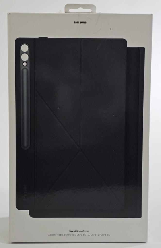 Samsung Tab S9 Ultra / S10 Ultra Book Cover - Zwart | Retour, Niet ingevuld, Niet ingevuld, Niet ingevuld