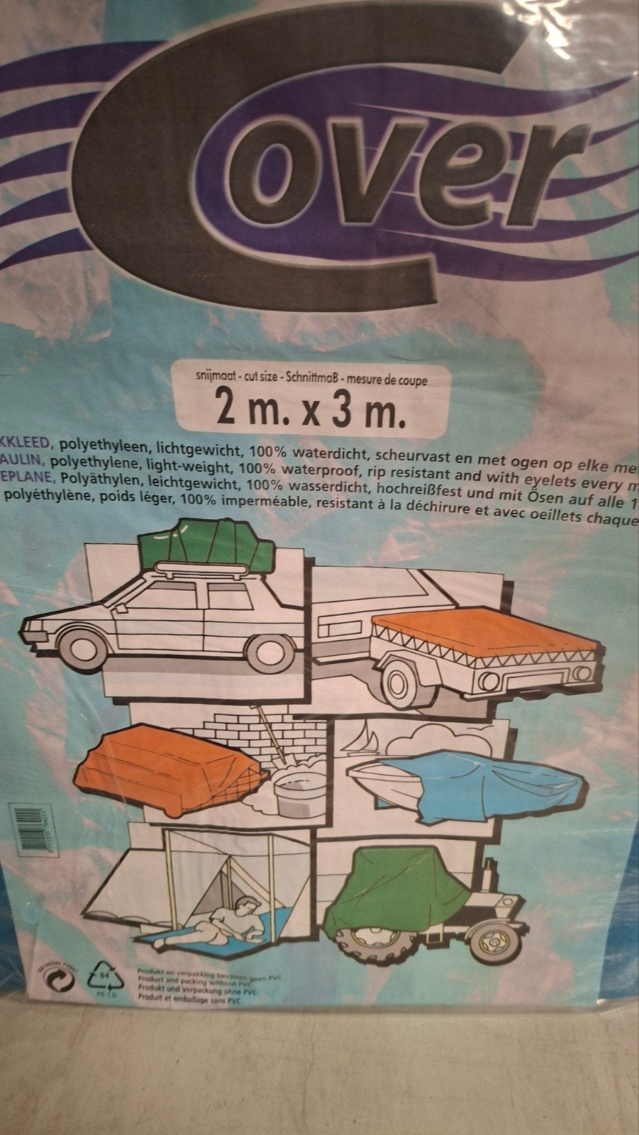 Dekkleed 2x3, Ophalen of Verzenden, Nieuw