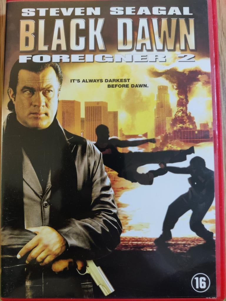 Black Dawn Foreigner 2 (2005) (Steven Seagal) DVD, Ophalen of Verzenden, Zo goed als nieuw