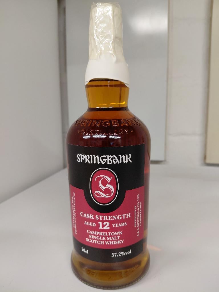 Whisky Springbank 12y cask strength batch 25, Neuf, Autres régions, Pleine, Enlèvement