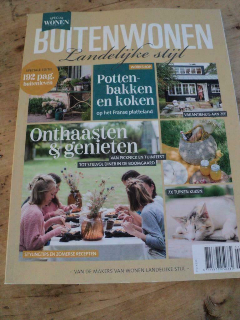 tijdschrift Buiten Wonen Landelijke Stijl, Boeken, Ophalen of Verzenden, Nieuw, Overige soorten