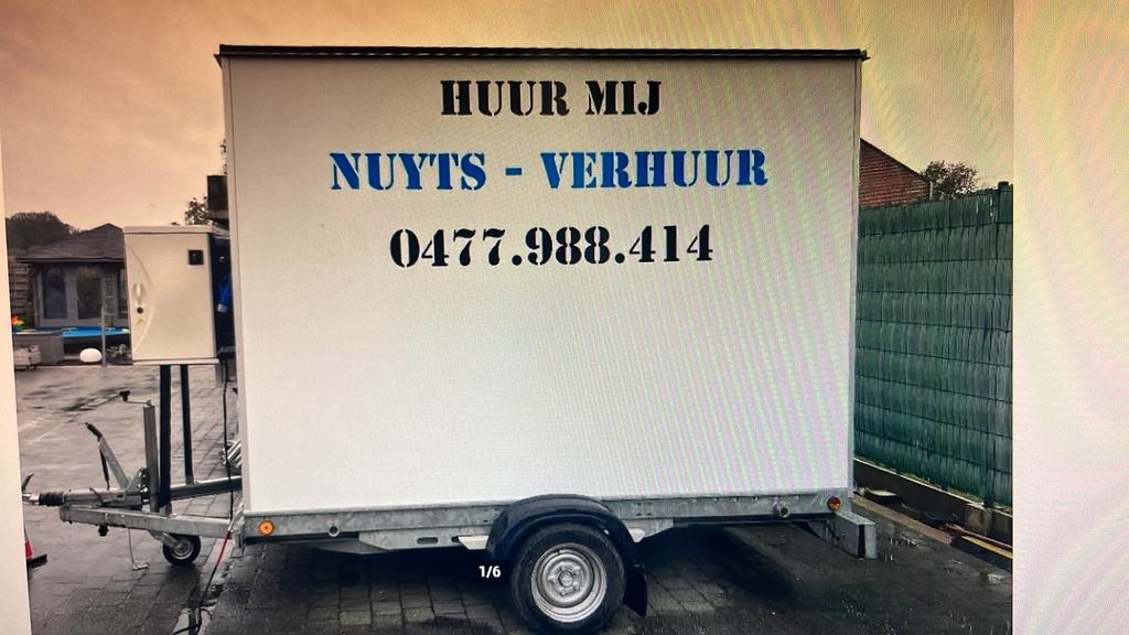 Mobiele toiletten - badkamers - koelwagens huren, Verzenden, Zo goed als nieuw