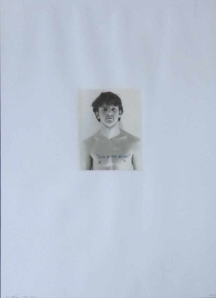 JAN FABRE / ILAD OF THE BICART / ZW-W OFFSETLITHO / 93x67cm, Antiek en Kunst, Gesigneerd, Ophalen