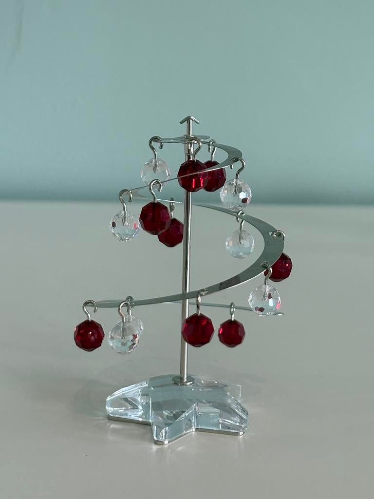 Sapin de Noël Swarovski avec 15 boules, Collections, Enlèvement ou Envoi, Comme neuf