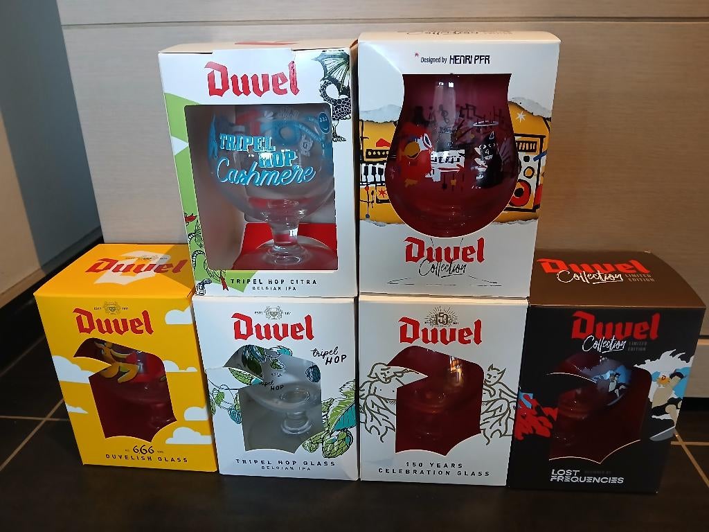 6 duvelglazen, Enlèvement, Neuf