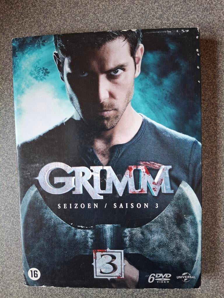 Grimm,  seizoen 3,  6 discs, Cd's en Dvd's, Dvd's | Tv en Series, Ophalen of Verzenden