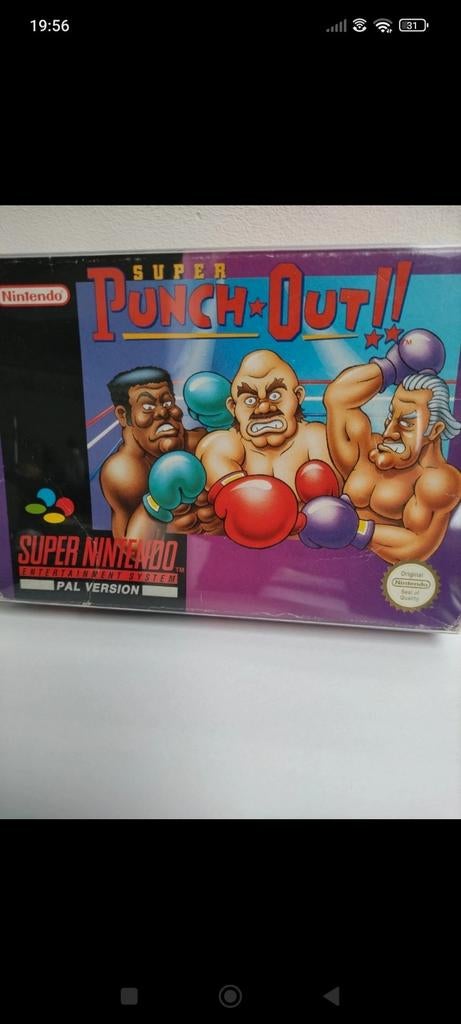 Super Nintendo Super Punch Out, 1 speler, Ophalen of Verzenden, Zo goed als nieuw, Vanaf 3 jaar