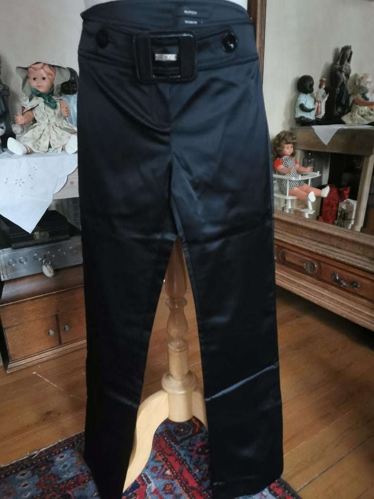 Heel mooie zwarte feestelijke dames broek van Butch Woman, Kleding | Dames, Ophalen of Verzenden, Zo goed als nieuw, Maat 36 (S)
