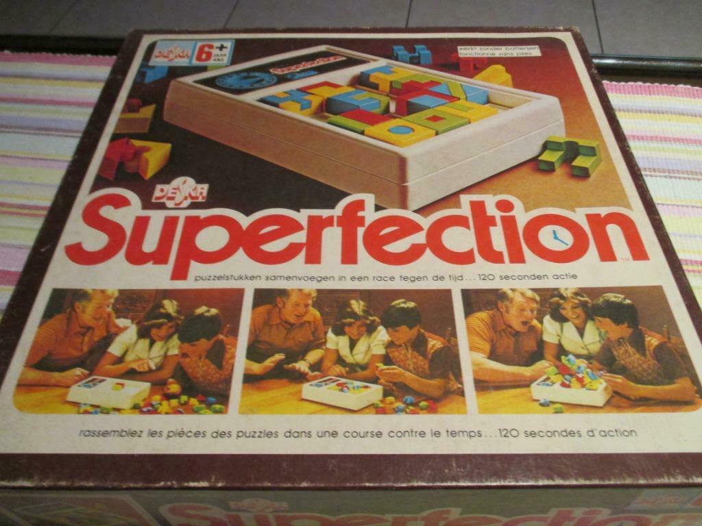 Jeu de société vintage Superfection, Enlèvement ou Envoi, Utilisé, Clipper