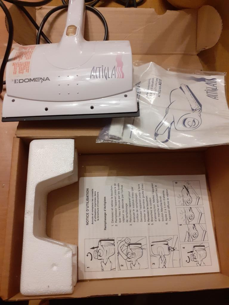 Nettoyeur vapeur pour vitres AG10 - Domena - ️ Pas de paiem, Electroménager, Enlèvement ou Envoi, Comme neuf, Nettoyeur à vapeur