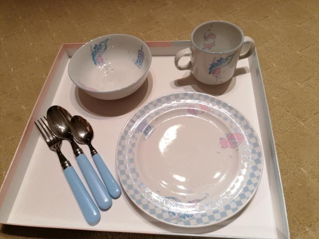 Baby servies Guy Degrenne, Ophalen of Verzenden, Nieuw