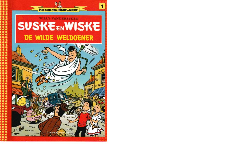 Tien strips - Het beste van Suske en Wiske - collectie HLN., Verzenden