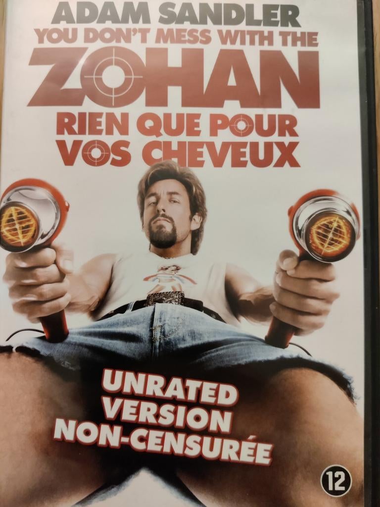 You Don't Mess With The Zohan (2008) (Adam Sandler) DVD, Ophalen of Verzenden, Zo goed als nieuw