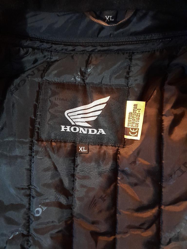 veste moto Honda imperméable., Taille 56/58 (XL), Comme neuf, Enlèvement, Noir
