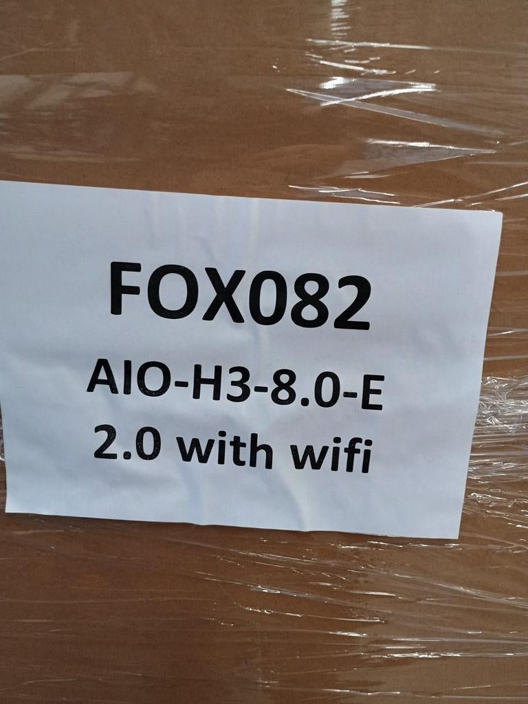 Fox ESS Hybride AIO-H3-8.0-E 8kW omvormer met Wifi, nieuw !, Ophalen