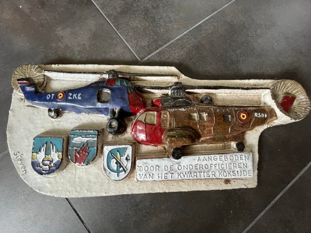 Keramiek wanddecoratie BKoks, Ophalen