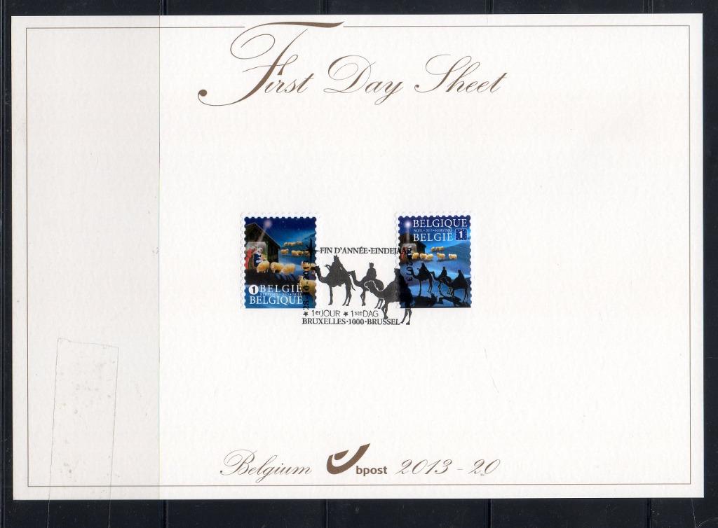 Année 2013 : FDS 2013-20 - 4381-4382 des carnets 143 et 144, Timbres & Monnaies, Enlèvement, Noël