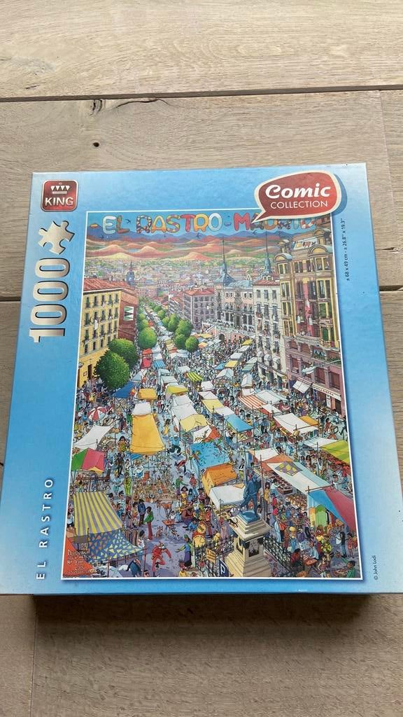Puzzel 1000 stuks, Hobby en Vrije tijd, Ophalen, 500 t/m 1500 stukjes, Gebruikt, Legpuzzel