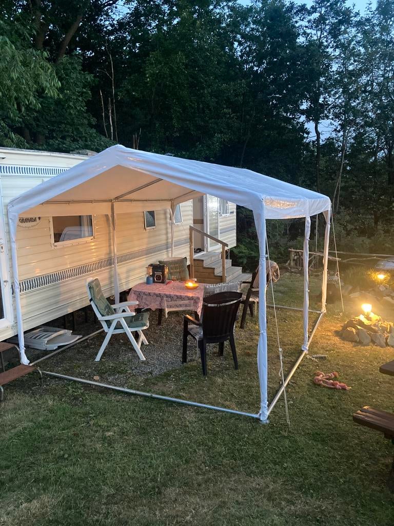 Te huur , stacaravan in de bossen van de Ardennen, Caravans en Kamperen, Tot en met 6