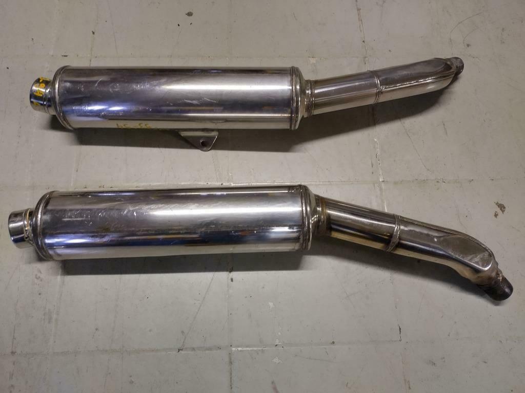 set uitlaat dempers suzuki gsxr 1100 van '93-'94, Ophalen of Verzenden, Gebruikt