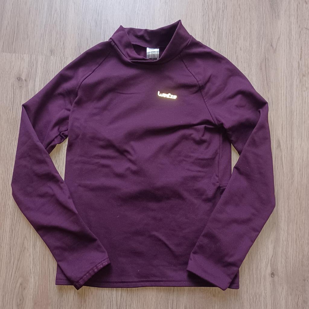 Thermique ski aubergine 12 ans, Zo goed als nieuw, Kleding, Ski, Ophalen