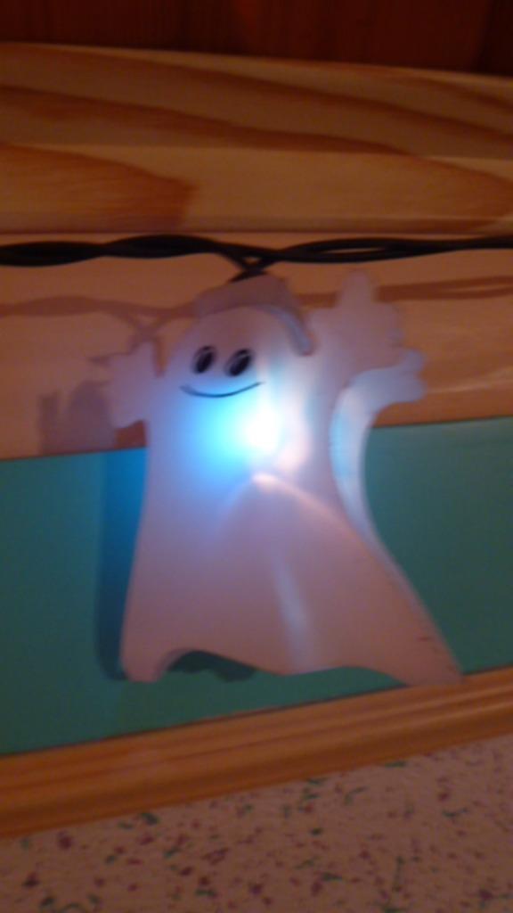 halloween slinger verlichting met 20 spookjes, Ophalen of Verzenden, Gebruikt, Versiering