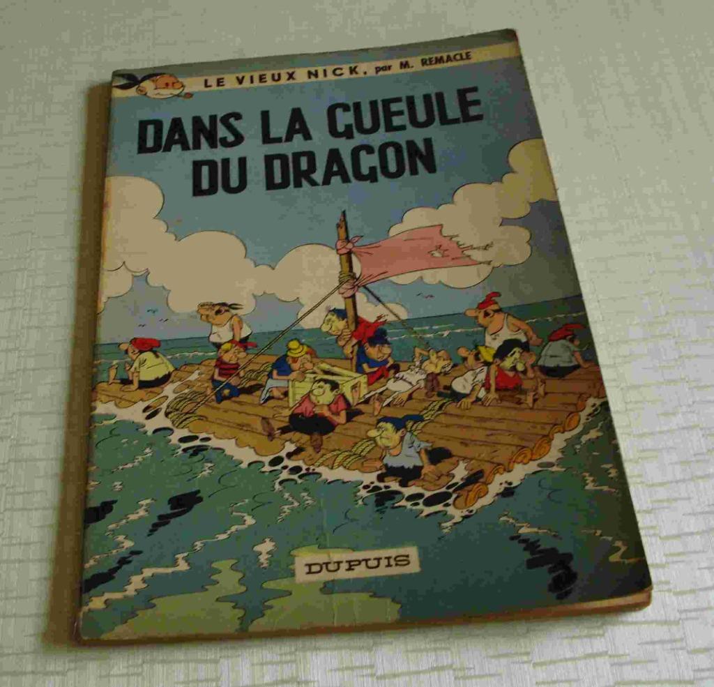 Dans la gueule du vieux dragon Nick 1964, Livres, Enlèvement ou Envoi, Utilisé