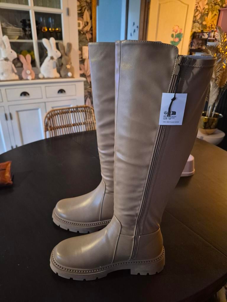 Nieuw beige botten van anna field maat 40, Ophalen of Verzenden, Beige