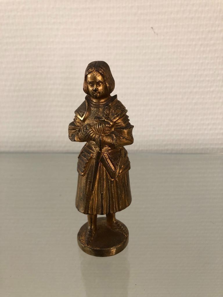 koperen / bronzen / messing ? beeldje, Ophalen, Gebruikt, Mens