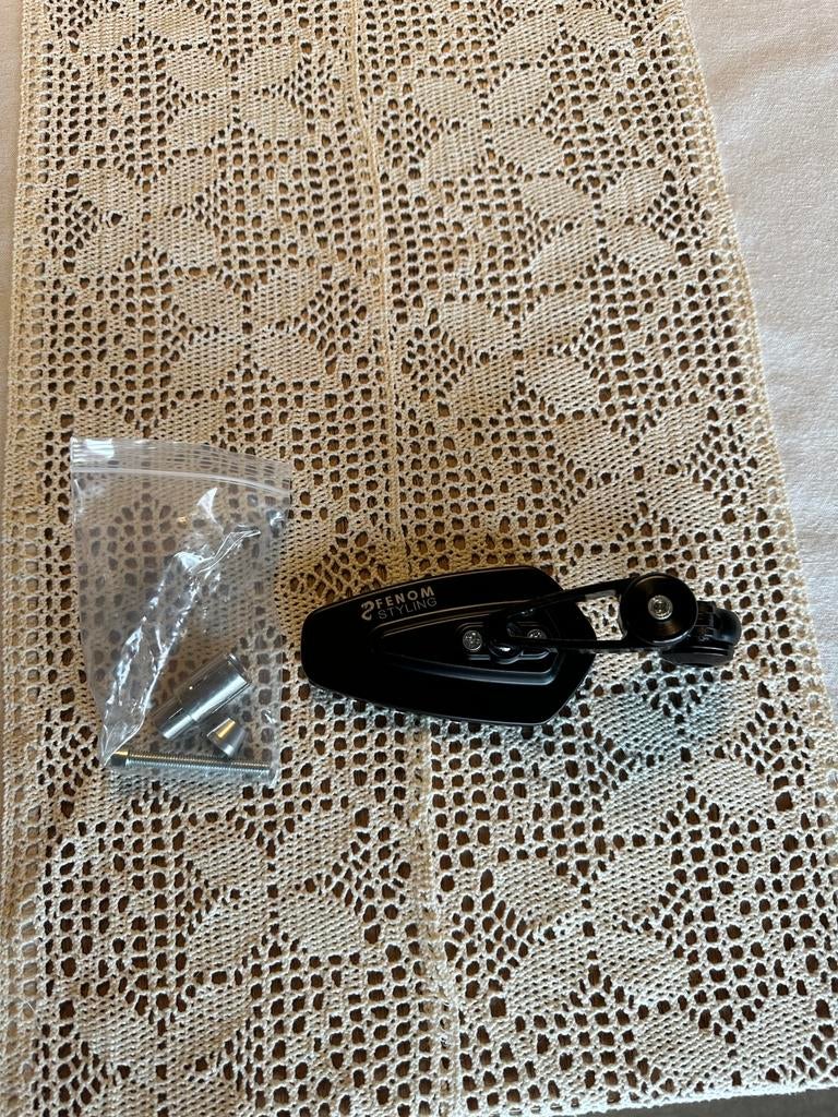 Fenom bar end spiegel (1), Motoren, Accessoires | Overige, Zo goed als nieuw, Ophalen