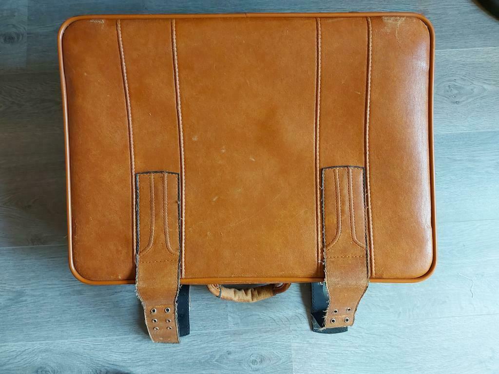 Retro valies/koffer, Enlèvement, Utilisé, 60 à 70 cm, 45 à 55 cm