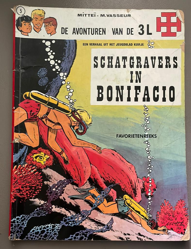 De avonturen van de 3L/mitteï-m.Vasseur, Boeken, Gelezen, Mitteï -m. Vasseur, Eén stripboek, Ophalen of Verzenden