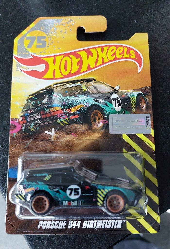 hot wheels porsche 944 dirtmeister 75 jaar porsche, Hobby en Vrije tijd, Ophalen of Verzenden, Nieuw, Auto, Overige merken