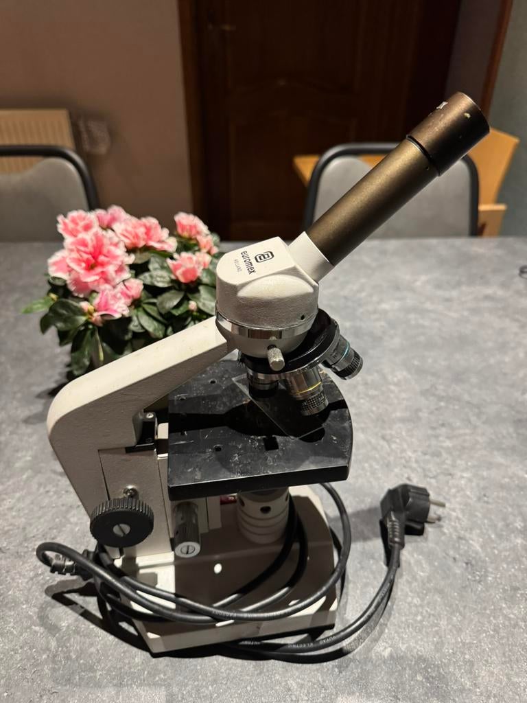 Microscoop euromex, Ophalen of Verzenden, Gebruikt, Biologische microscoop