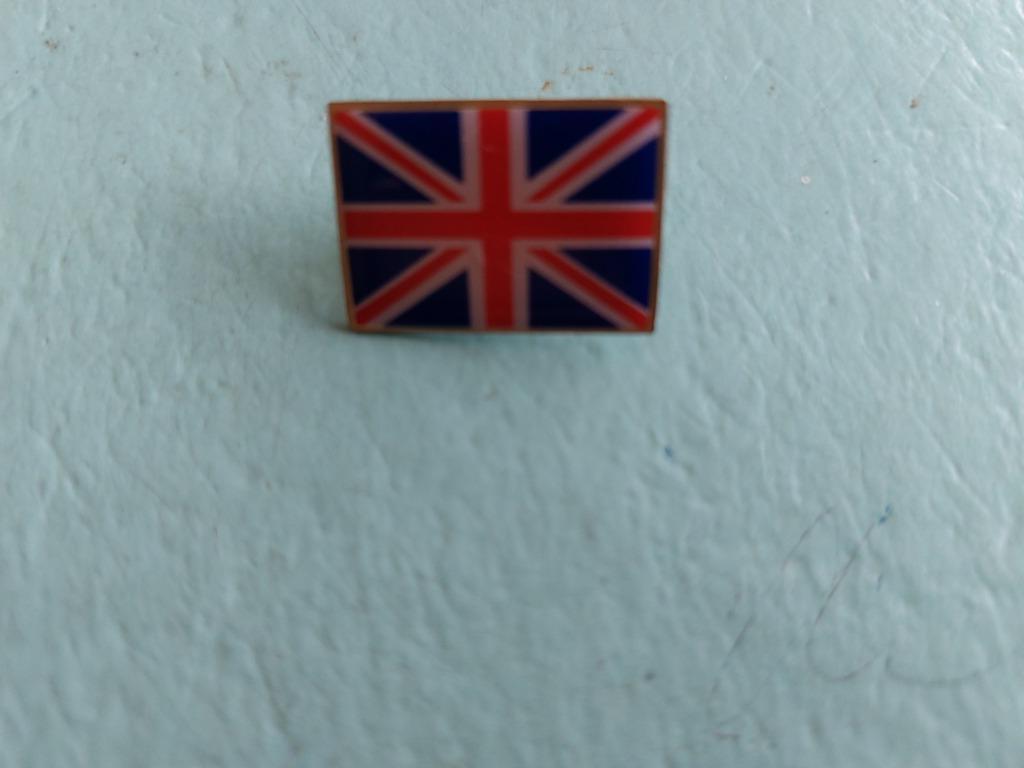 pin met Engelse vlag, Verzenden