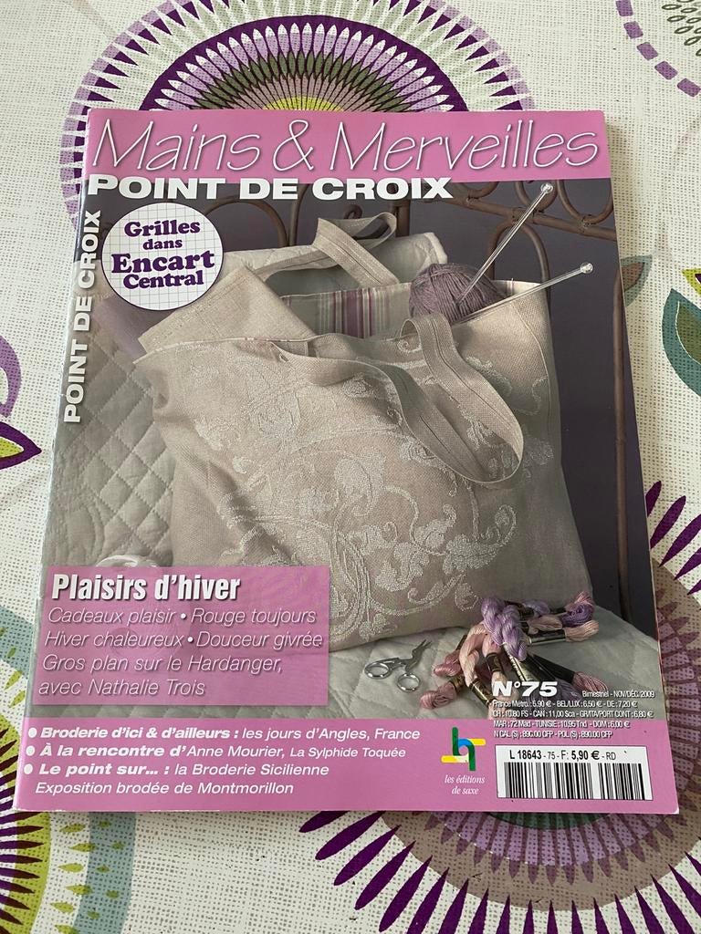 Mains & Merveilles  Point de croix, Enlèvement ou Envoi