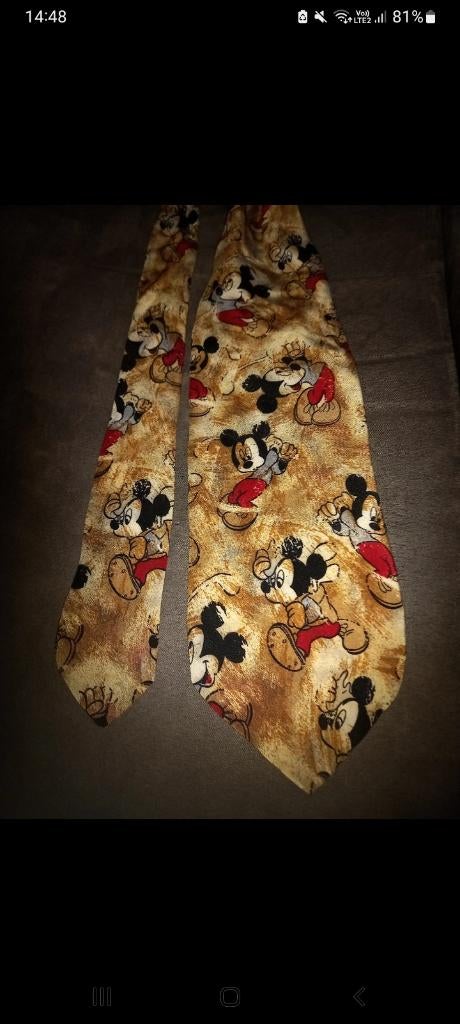 Cravate Mickey disney, Vêtements | Hommes, Cravates, Enlèvement ou Envoi