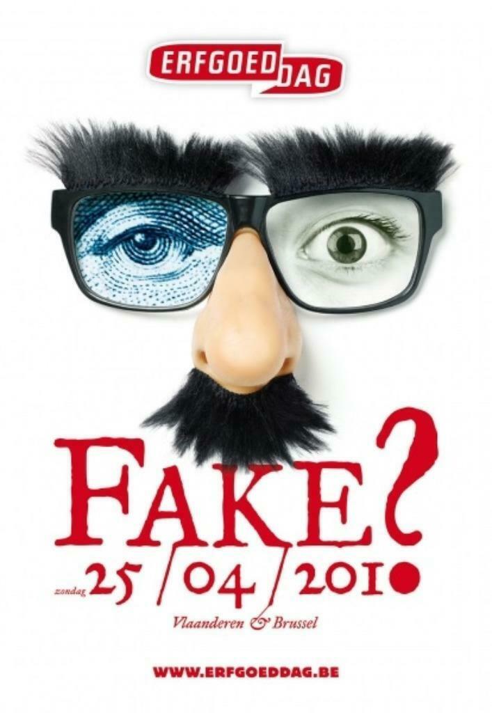 Affiche/affiche - Fête du Patrimoine 2010 - faux (42 x 60 cm, Enlèvement ou Envoi, Neuf