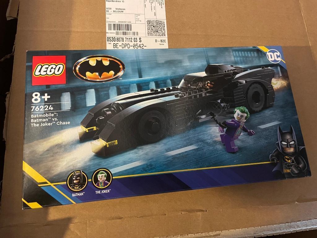 lego 76224 batmobile batman vs joker, Ophalen of Verzenden, Nieuw, Complete set, Lego