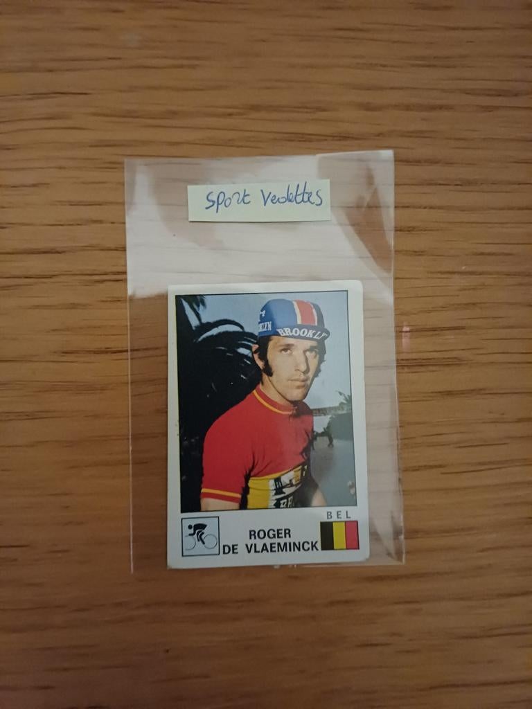 Panini Sport Vedettes 1974 Roger De Vlaeminck, Enlèvement ou Envoi