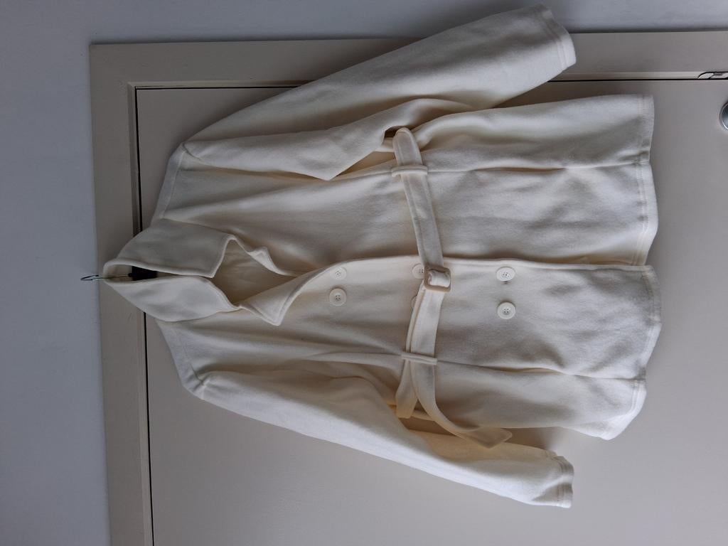 Fleece jas, Lbp magnet, Wit, Maat 46/48 (XL) of groter, Ophalen of Verzenden