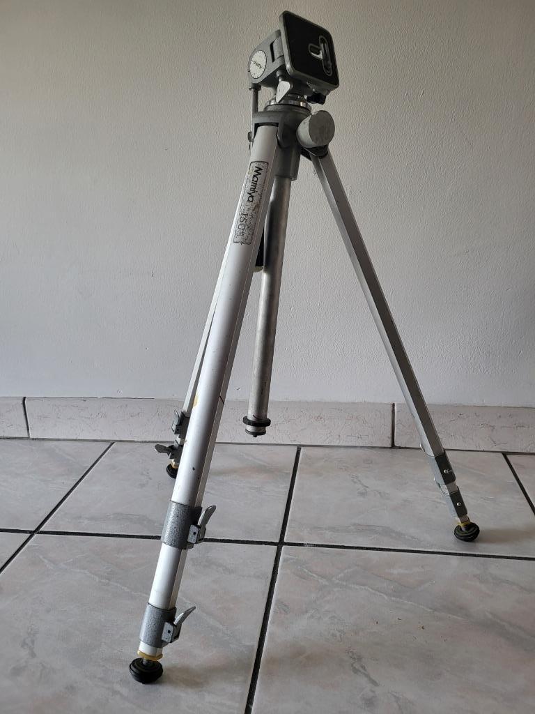 Trépied appareil photo Mamiya 1503 – Aluminium, Enlèvement, Utilisé, 150 à 175 cm, Trépied