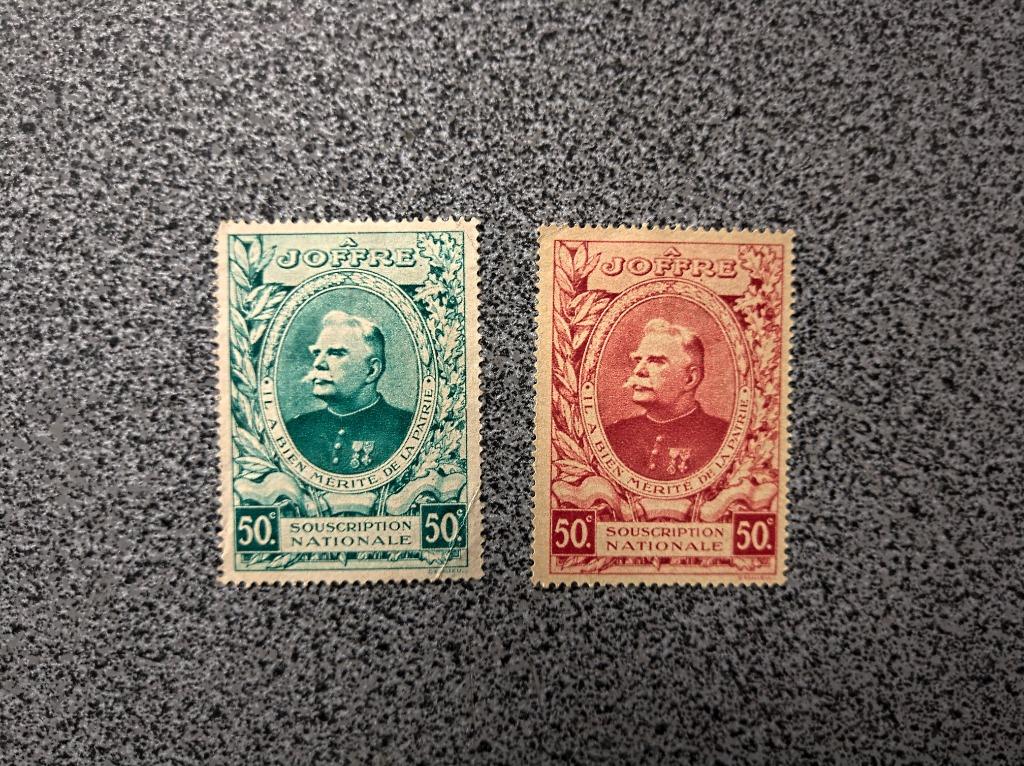 TIMBRES DE FRANCE 1920 JOFFRE À VENDRE, Enlèvement ou Envoi, Non oblitéré