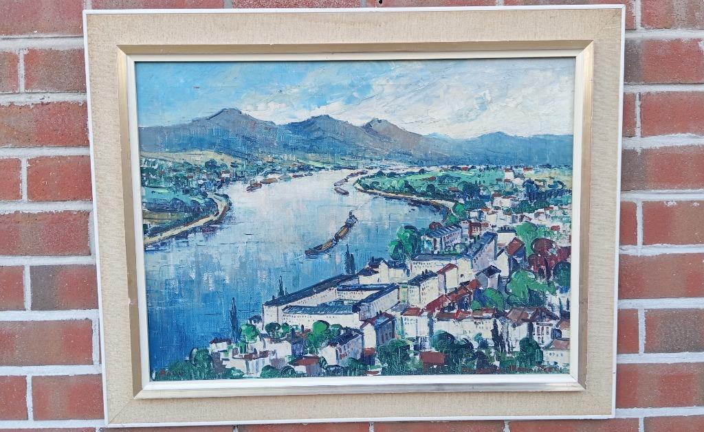 schilderij CLEMENT VAN VLAARDINGEN (1916-1972), Ophalen of Verzenden
