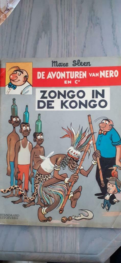 NERO -  nummer 25 ZONGO in de KONGO + 26 De gele gorilla, Enlèvement ou Envoi, Utilisé, Marc Sleen