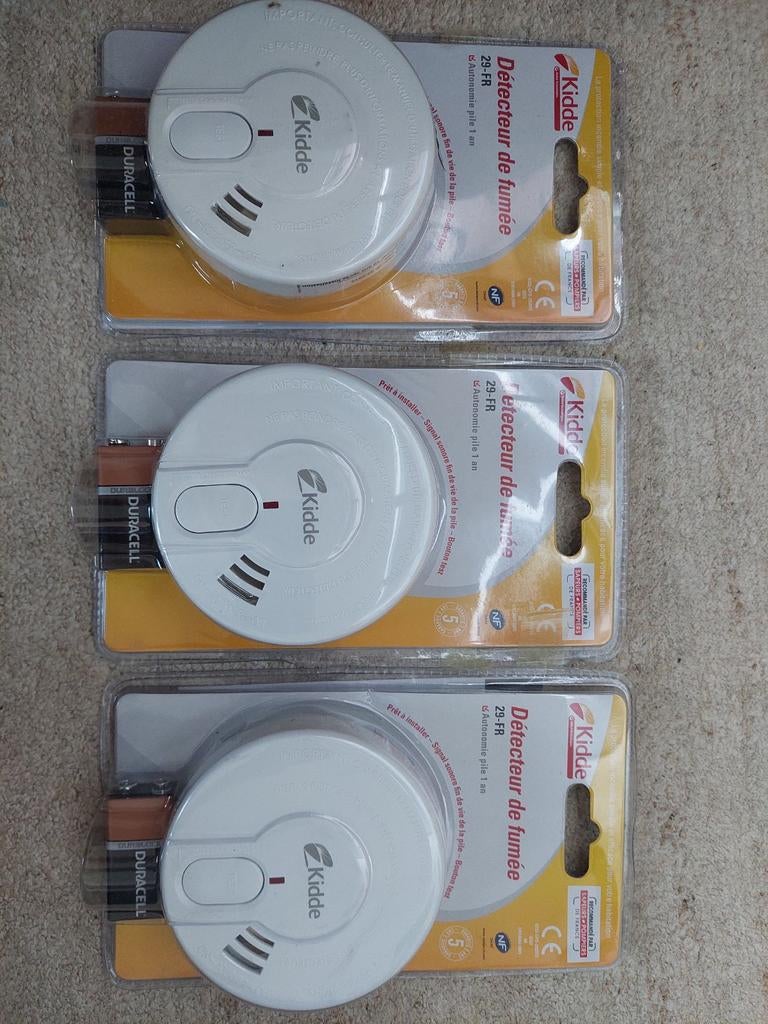 Brandalarm Kidde 3 stuks, Ophalen